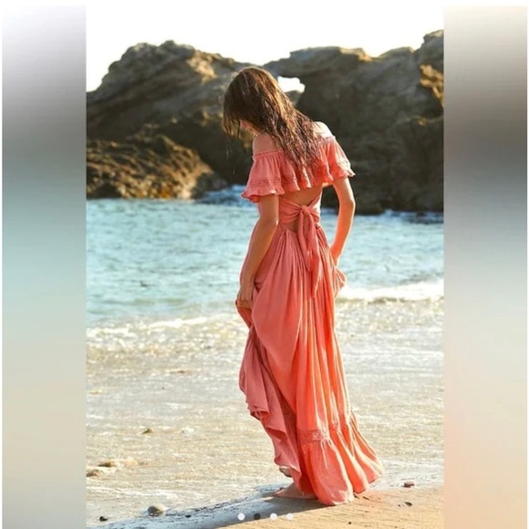 Free people Moonlight Ocean Maxi Dress - Picture 3 of 10